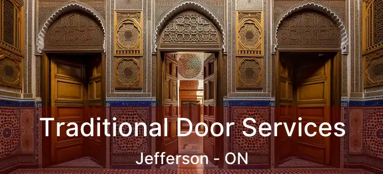 Traditional Door Services Jefferson - ON