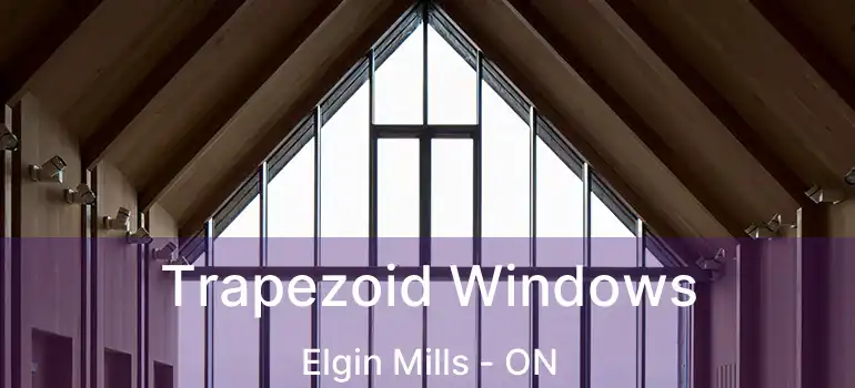  Trapezoid Windows Elgin Mills - ON
