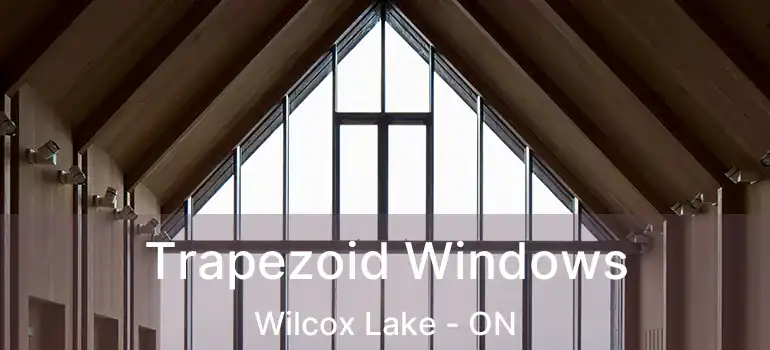  Trapezoid Windows Wilcox Lake - ON
