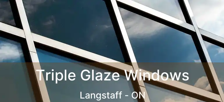  Triple Glaze Windows Langstaff - ON