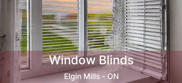  Window Blinds Elgin Mills - ON