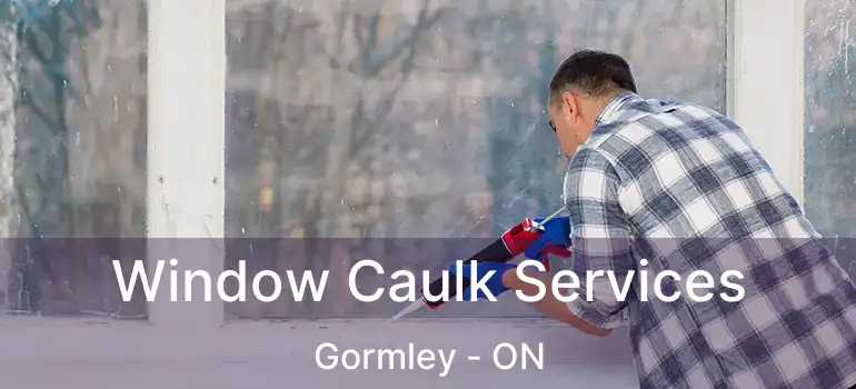  Window Caulk Services Gormley - ON