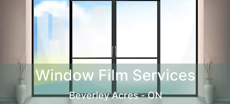  Window Film Services Beverley Acres - ON