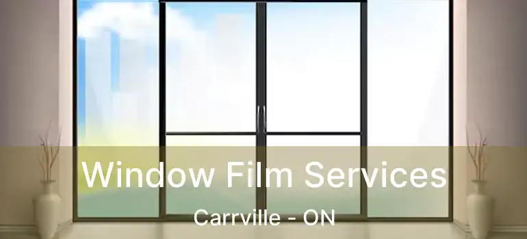  Window Film Services Carrville - ON