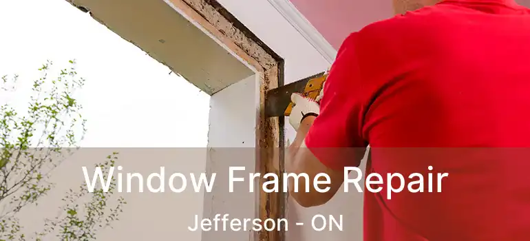  Window Frame Repair Jefferson - ON