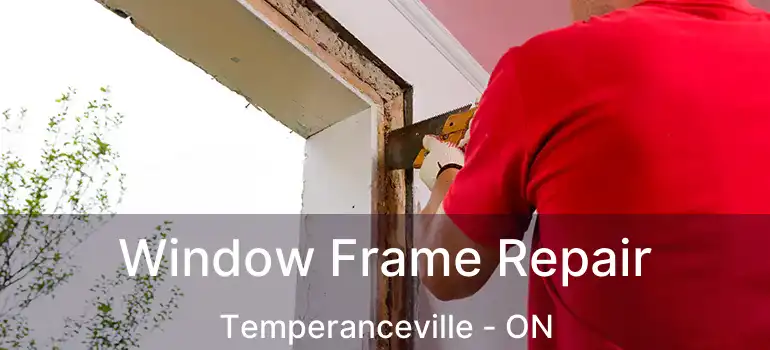  Window Frame Repair Temperanceville - ON