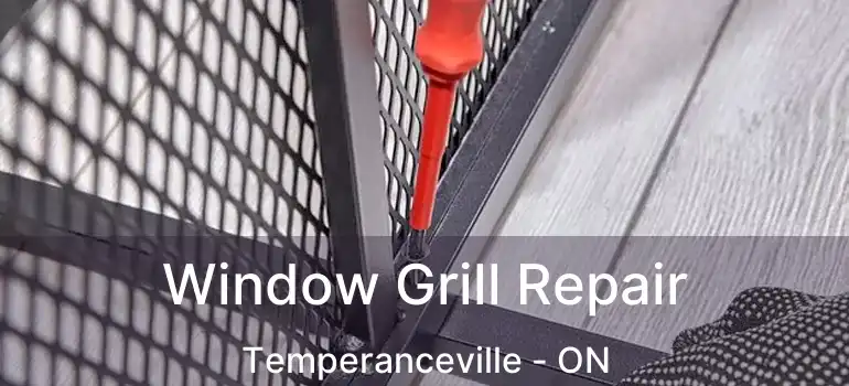  Window Grill Repair Temperanceville - ON