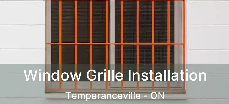  Window Grille Installation Temperanceville - ON