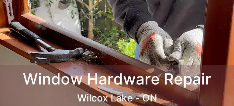  Window Hardware Repair Wilcox Lake - ON