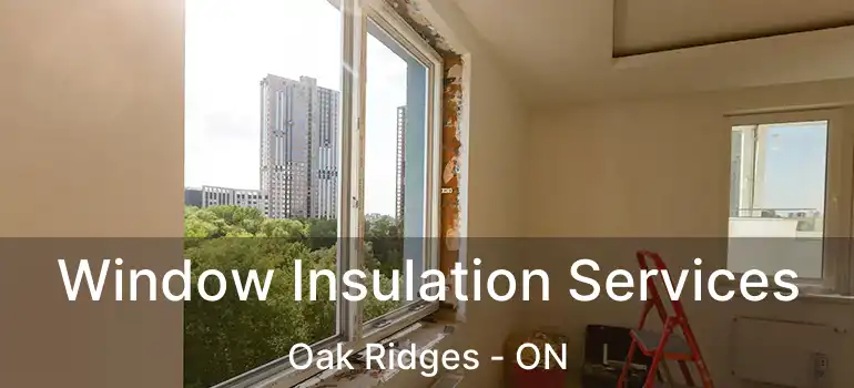  Window Insulation Services Oak Ridges - ON
