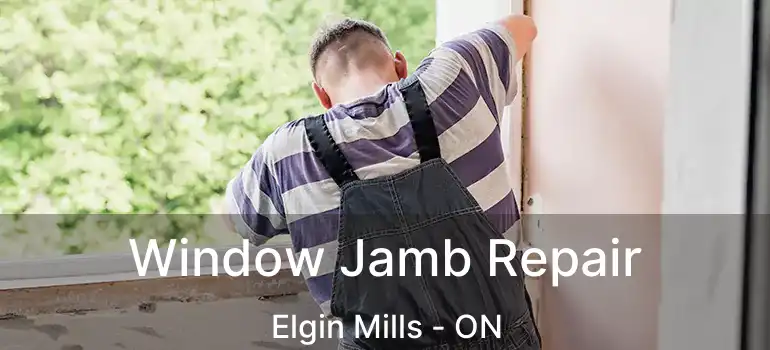  Window Jamb Repair Elgin Mills - ON