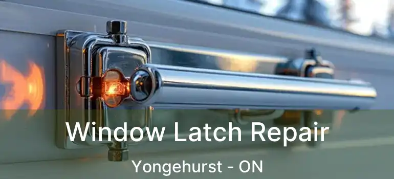  Window Latch Repair Yongehurst - ON