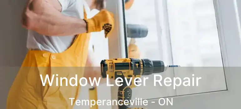  Window Lever Repair Temperanceville - ON