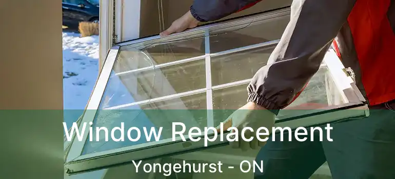  Window Replacement Yongehurst - ON