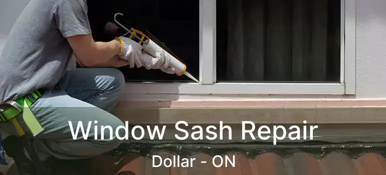  Window Sash Repair Dollar - ON