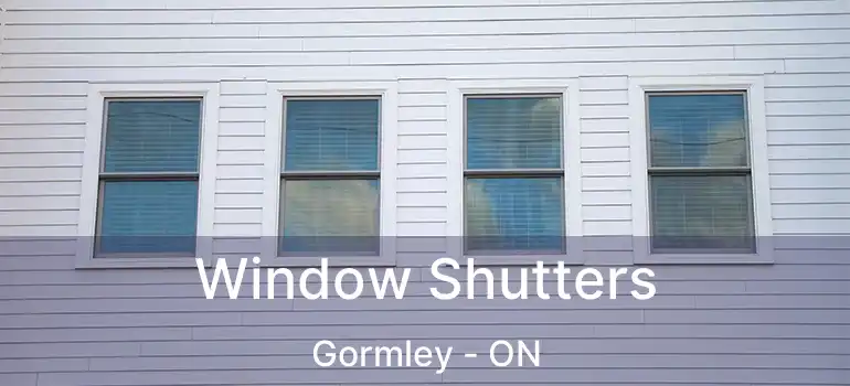  Window Shutters Gormley - ON