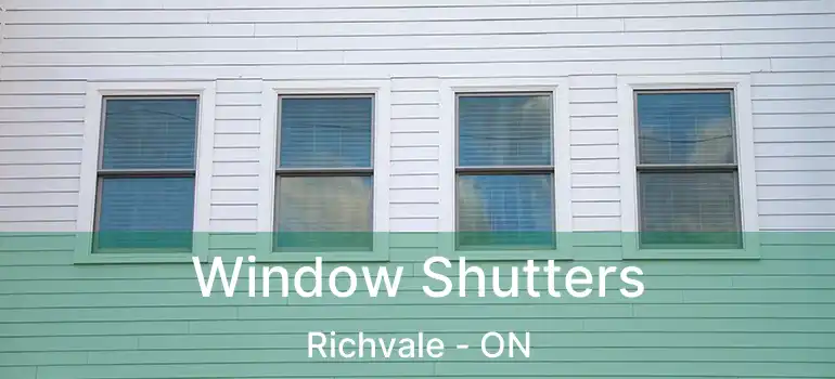  Window Shutters Richvale - ON