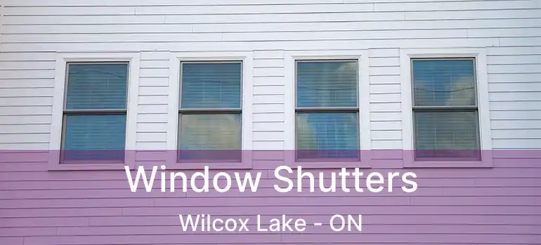  Window Shutters Wilcox Lake - ON