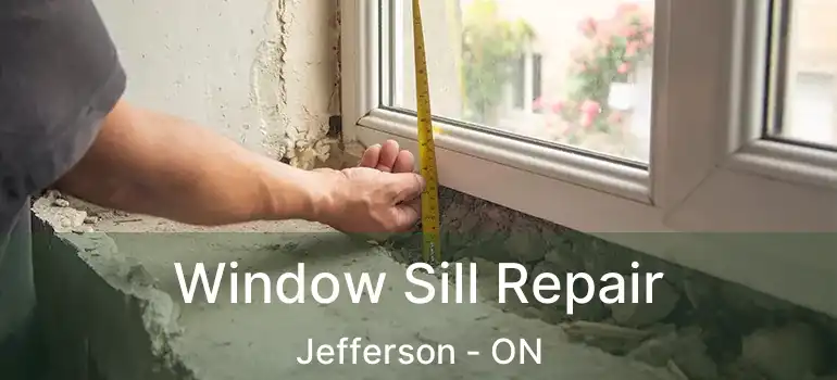  Window Sill Repair Jefferson - ON