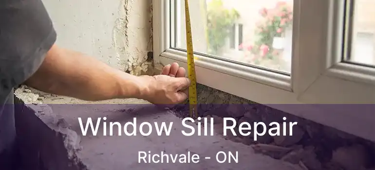  Window Sill Repair Richvale - ON