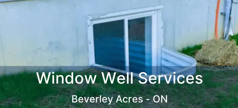  Window Well Services Beverley Acres - ON