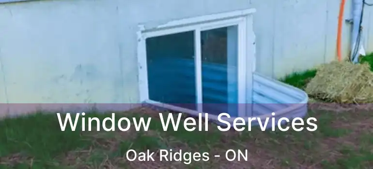  Window Well Services Oak Ridges - ON