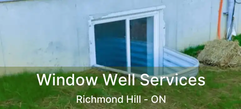  Window Well Services Richmond Hill - ON