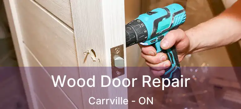  Wood Door Repair Carrville - ON