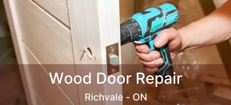  Wood Door Repair Richvale - ON