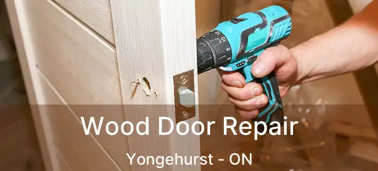 Wood Door Repair Yongehurst - ON