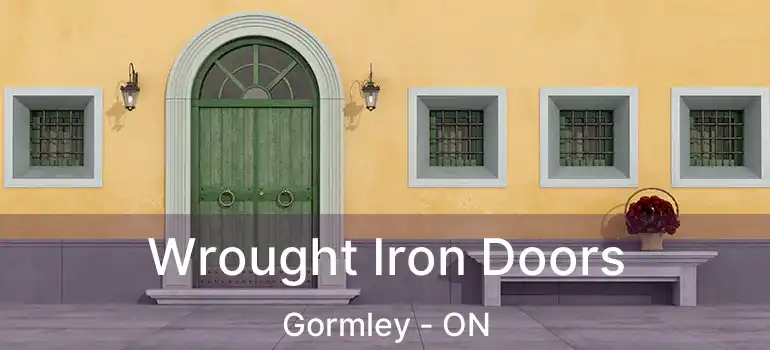  Wrought Iron Doors Gormley - ON